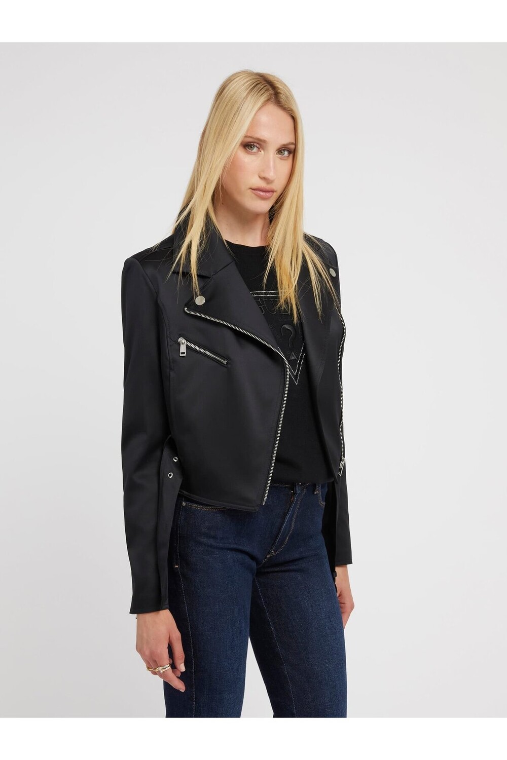 

Женская косуха Luna Guess, черный