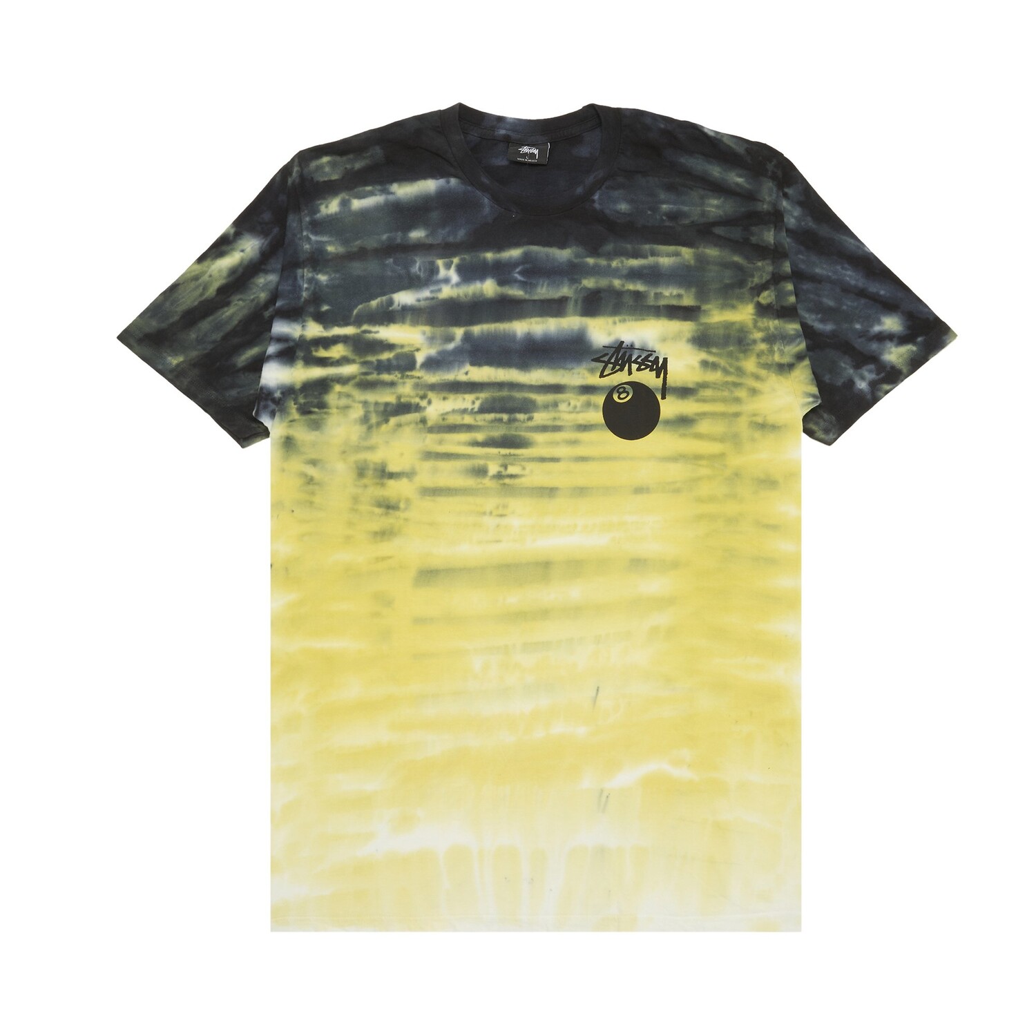 

Футболка Stussy 8 Ball Tie Dye, Желтая