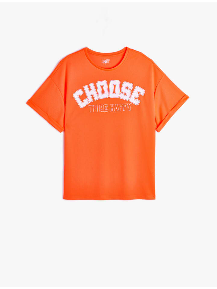 

Футболка KOTON T shirt, оранжевый