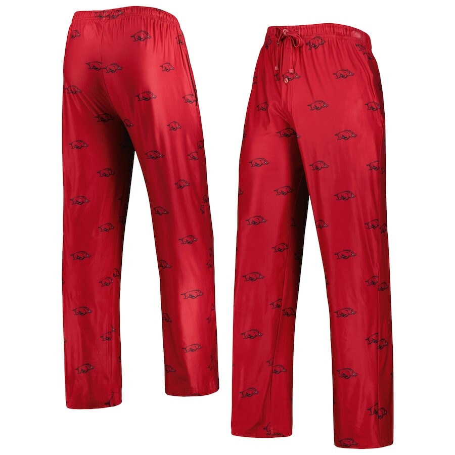 

Брюки Concepts Sport Arkansas Razorbacks, кардинал