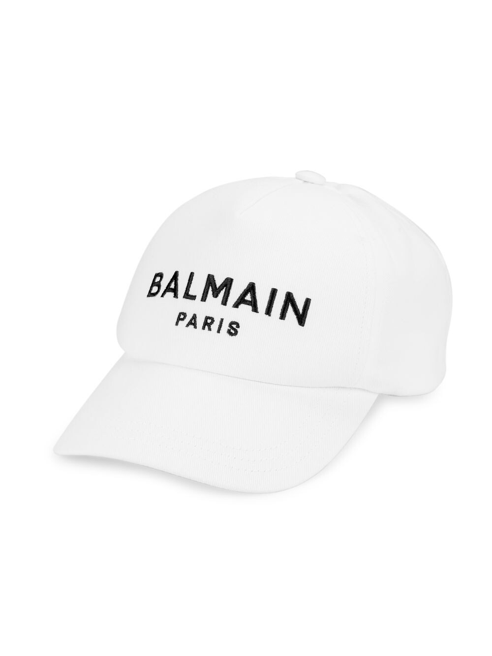 

Хлопковая бейсболка с логотипом Balmain, белый