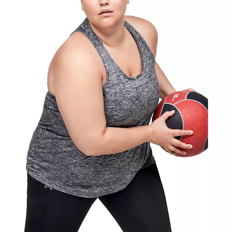 

Женская майка Under Armour с твистом, черный