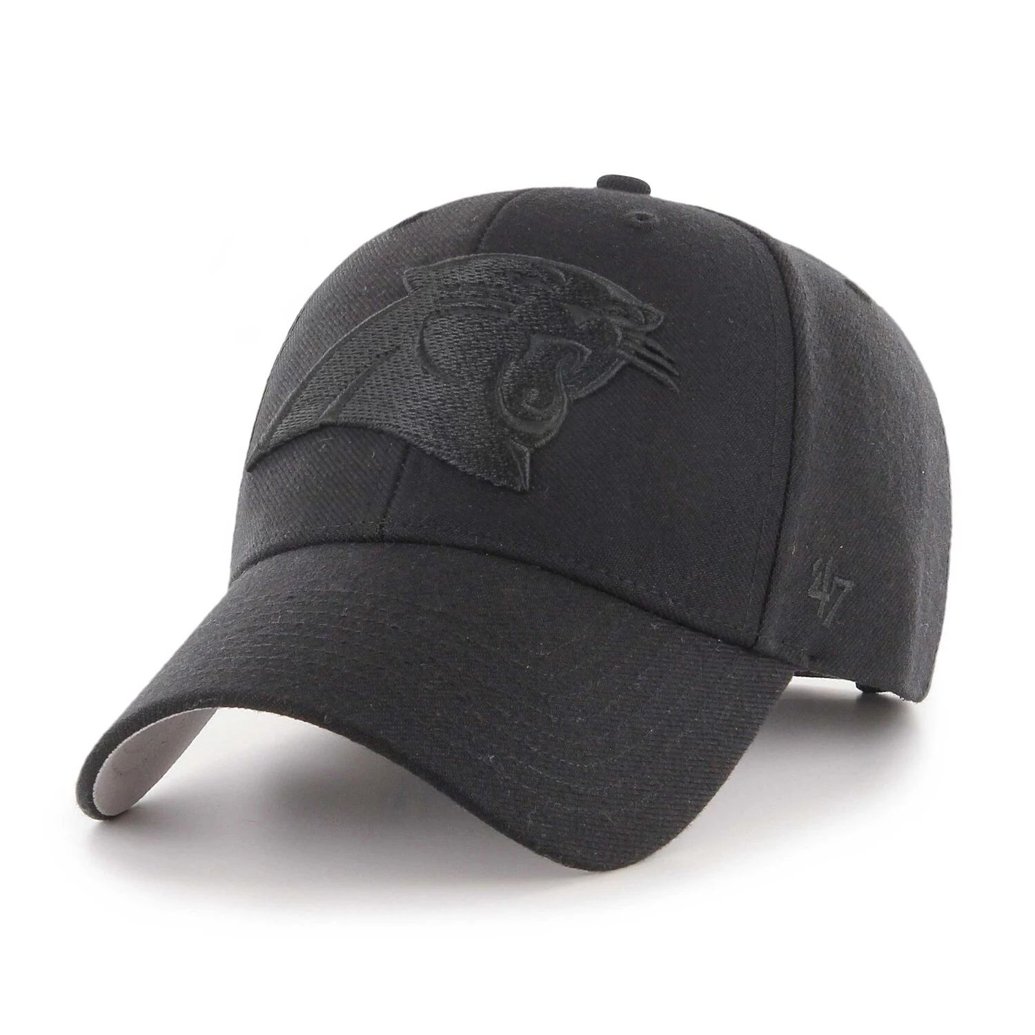 цена Мужская регулируемая кепка в тон MVP '47 Black Carolina Panthers