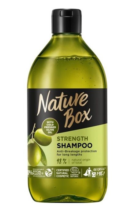 Nature Box Olive шампунь, 385 ml nature box men walnut oil 3in1 шампунь 385 ml