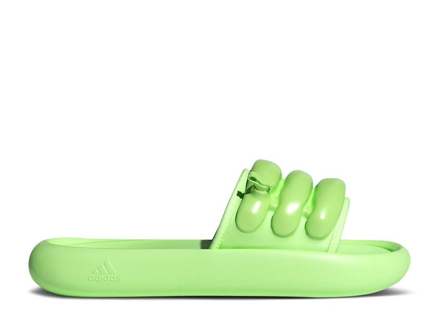

Кроссовки adidas Zplaash Slide 'Green Spark', зеленый