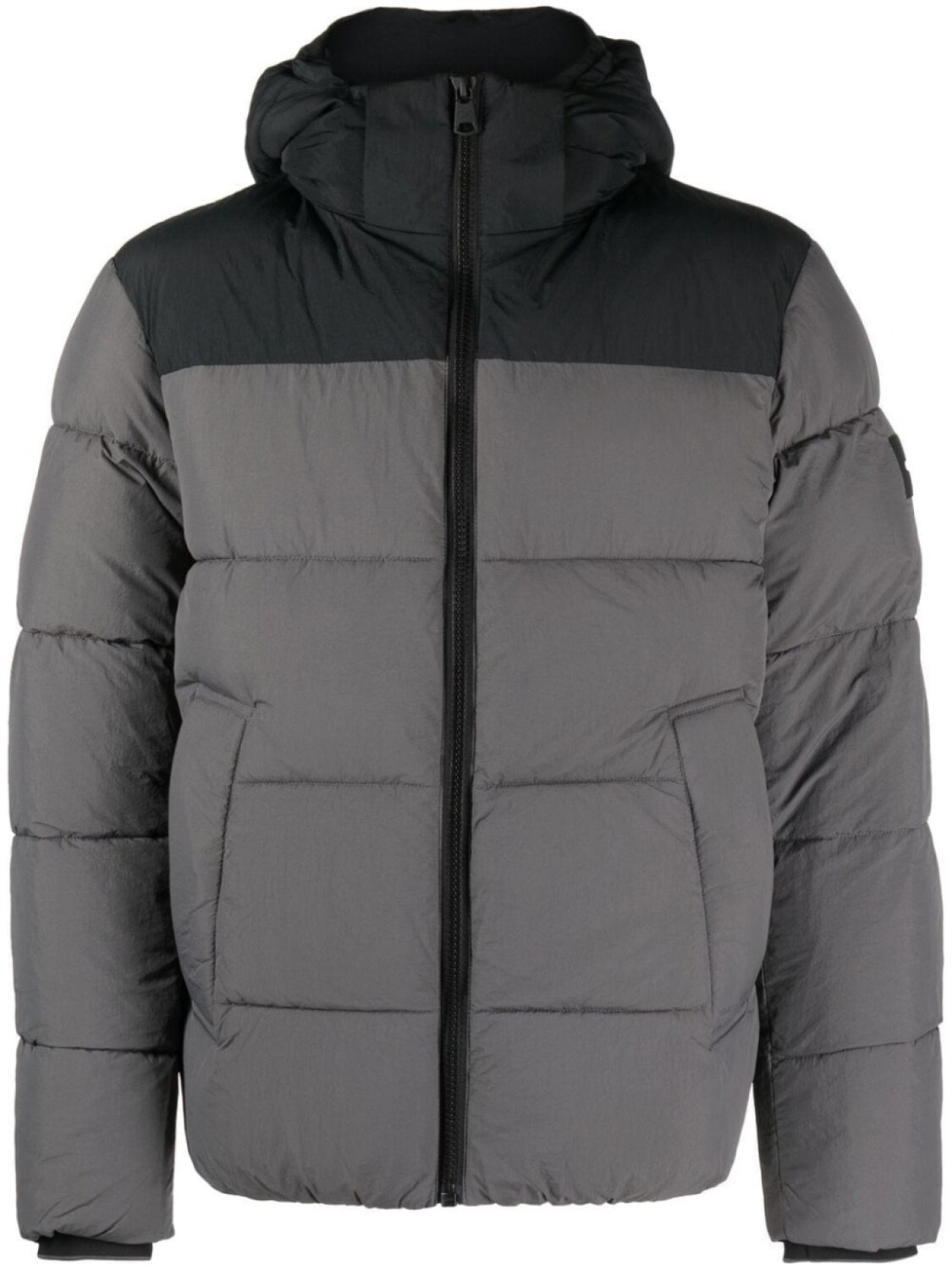 

Calvin Klein two-tone puffer jacket, серый