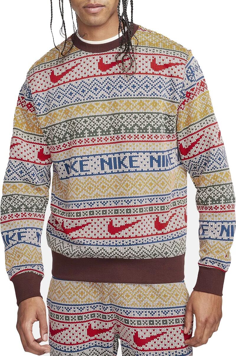 

Мужская толстовка с круглым вырезом Nike Sportswear Club Holiday