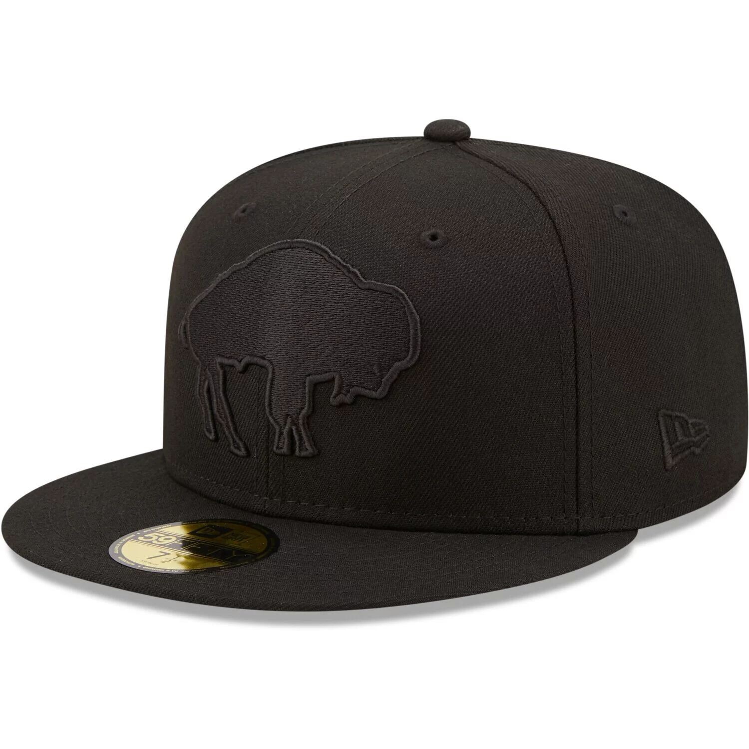 

Мужская приталенная шляпа New Era Buffalo Bills черного цвета с альтернативным логотипом 59FIFTY