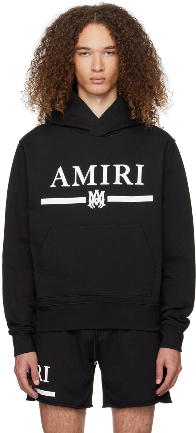 

Черный худи MA Bar Amiri, цвет Black