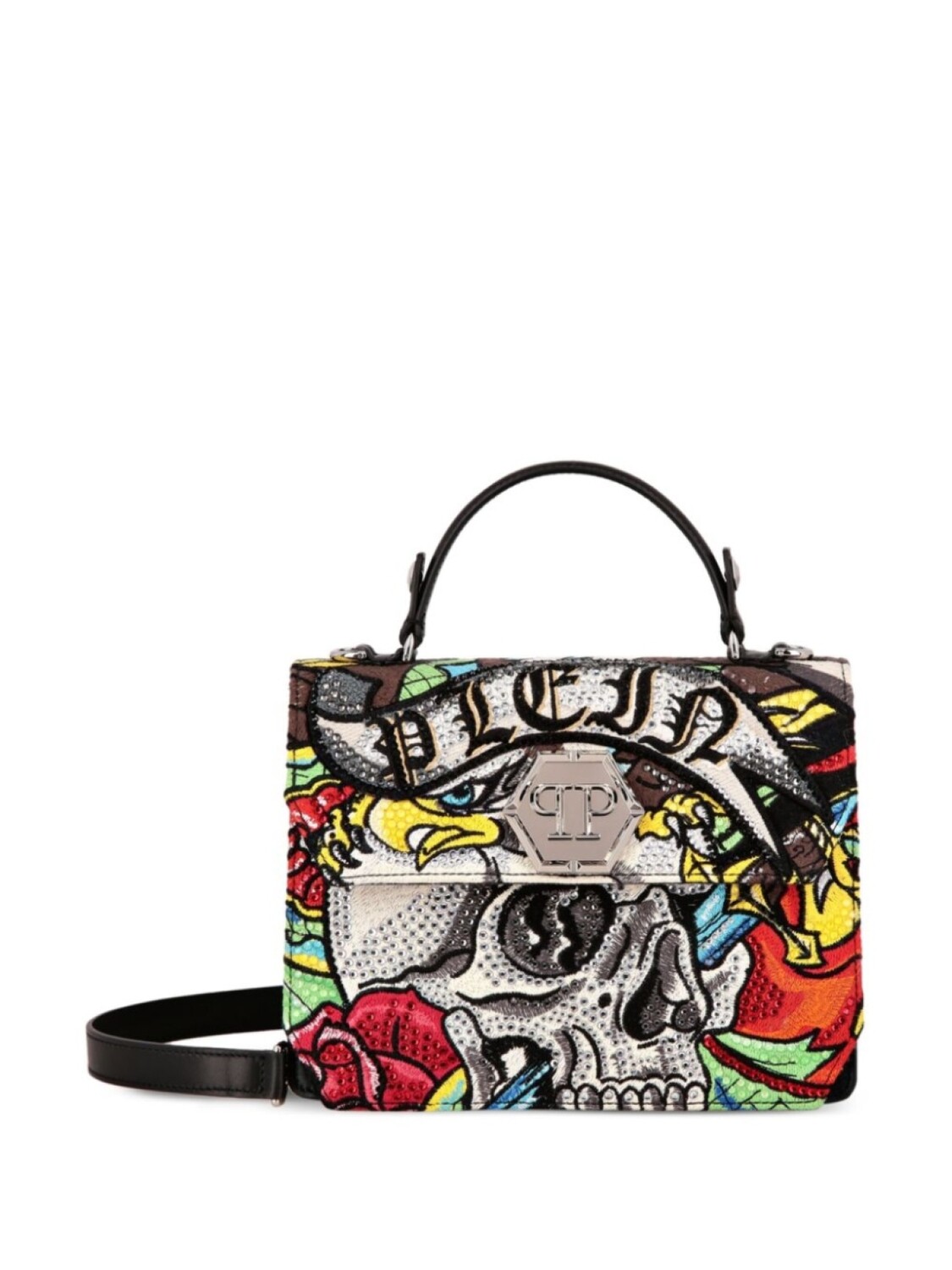 

Philipp Plein сумка-тоут «Супергероиня», красный