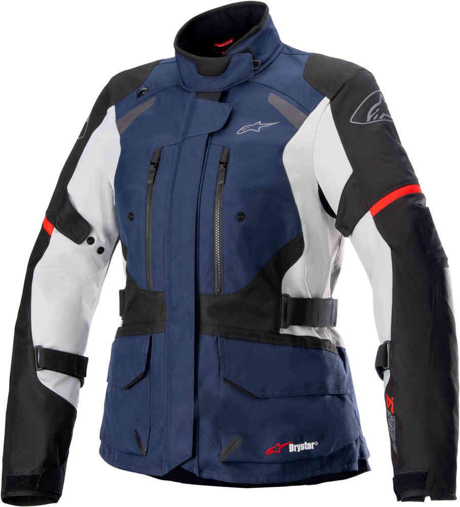 Stella Andes V3 Drystar Женская мотоциклетная текстильная куртка Alpinestars, синий stella paragon lite женская защитная куртка alpinestars