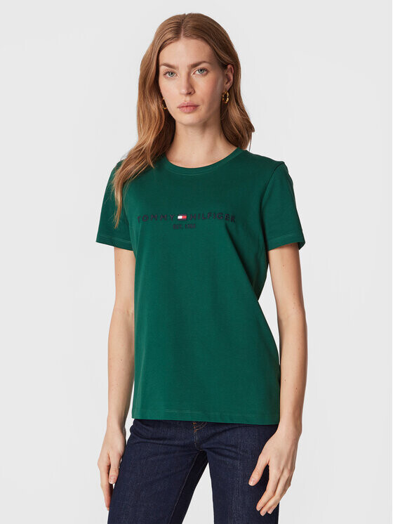 

Футболка стандартного кроя Tommy Hilfiger, зеленый
