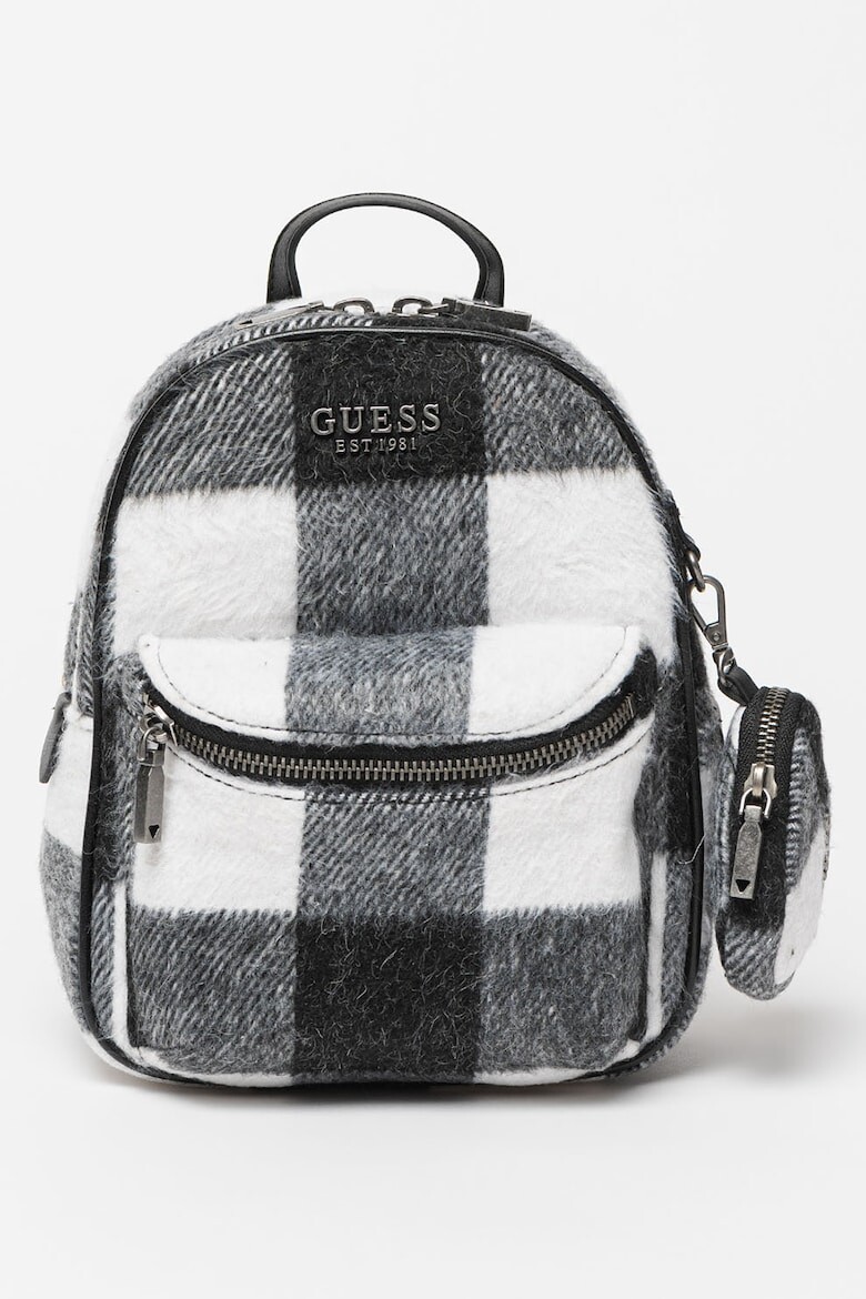 

Рюкзак в клетку для домашней вечеринки Guess, черный