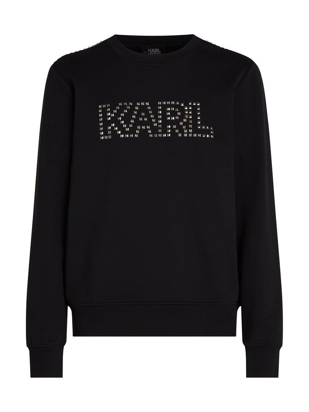 

Толстовка Karl Lagerfeld Studded Karl, черный