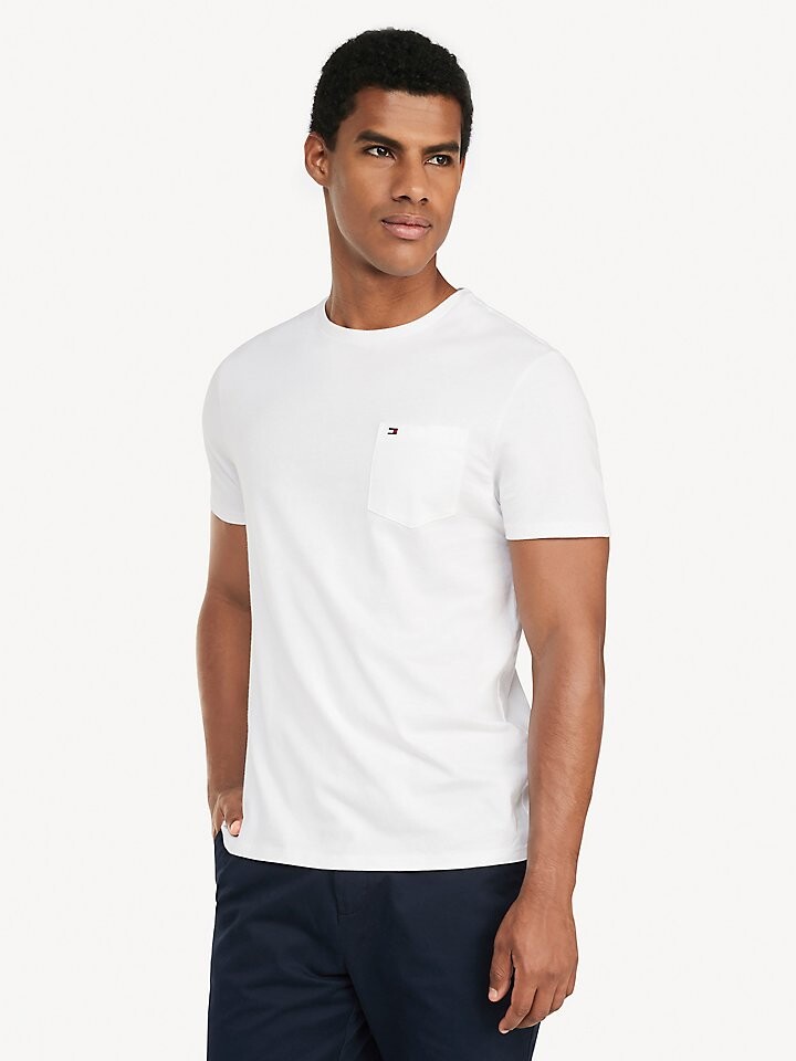 

Классическая футболка с карманом Essential Tommy Hilfiger