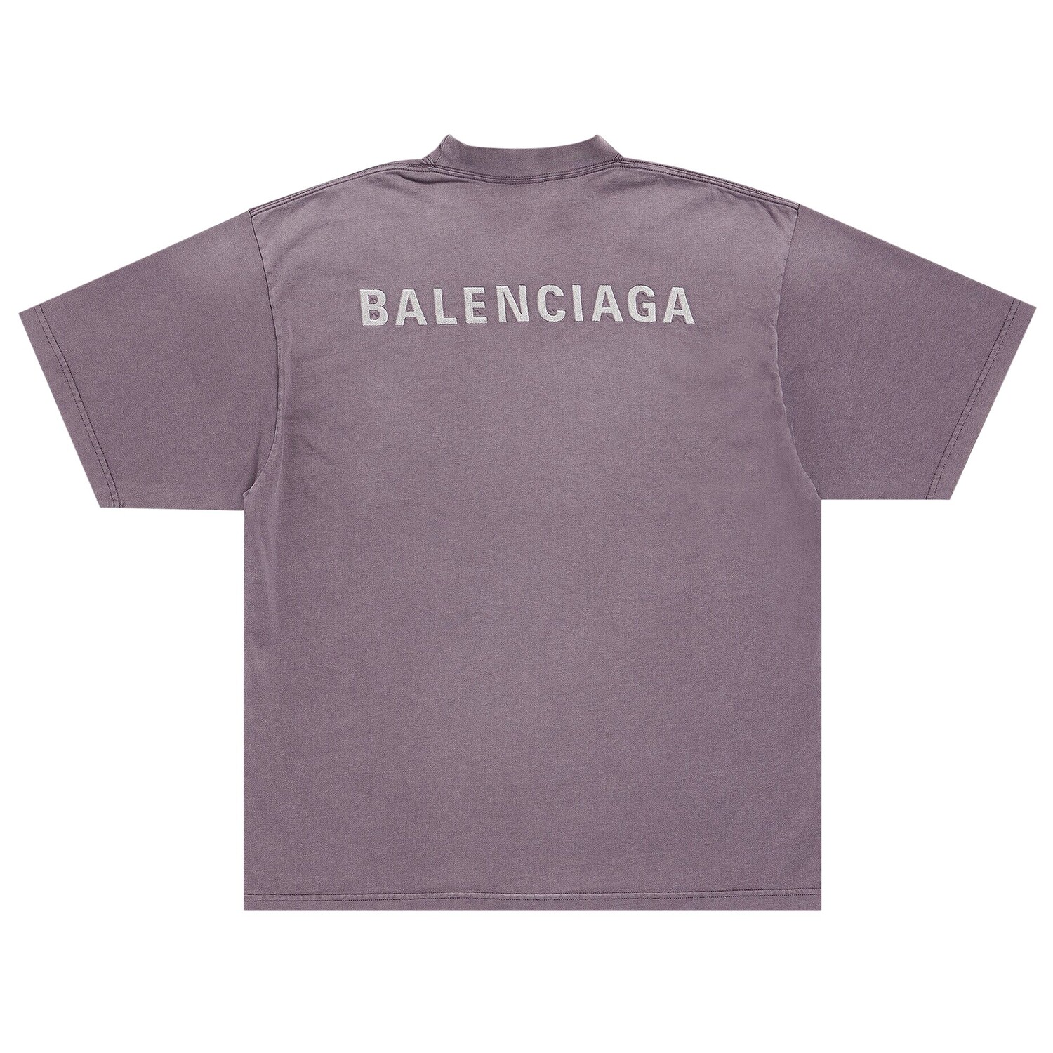 

Футболка среднего кроя Balenciaga Фиолетовый