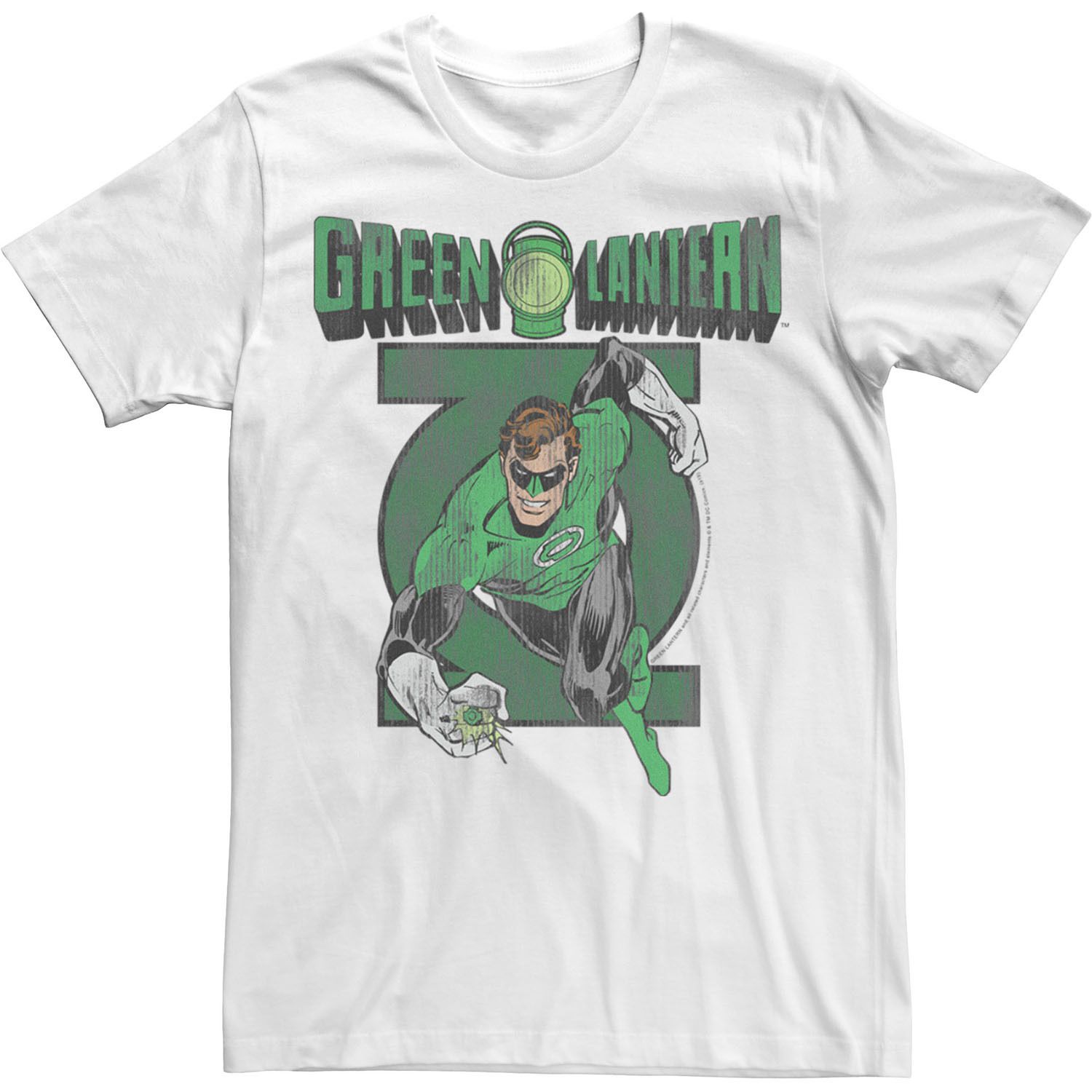 цена Мужская футболка с логотипом Green Lantern Run Hal Run Licensed Character
