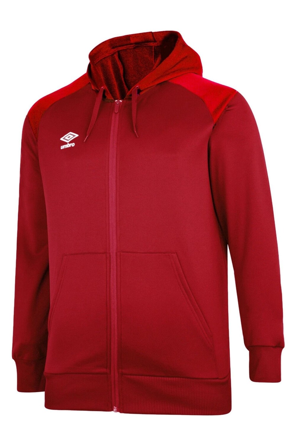 

Толстовка на молнии 1/2 Umbro, красный