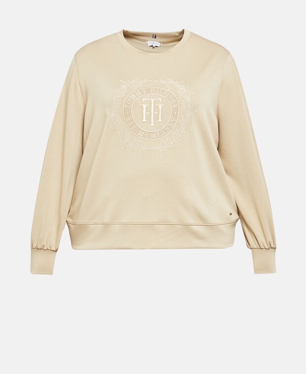 

Толстовка Tommy Hilfiger Curve, бежевый
