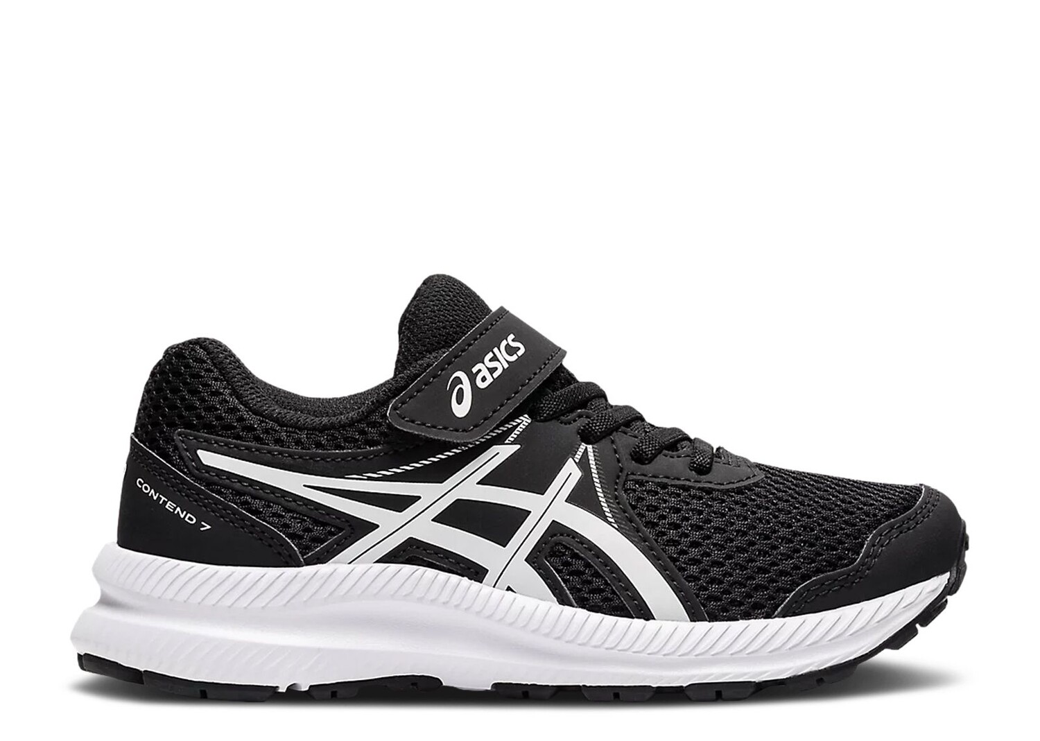 

Кроссовки ASICS Contend 7 Ps 'Black White', черный