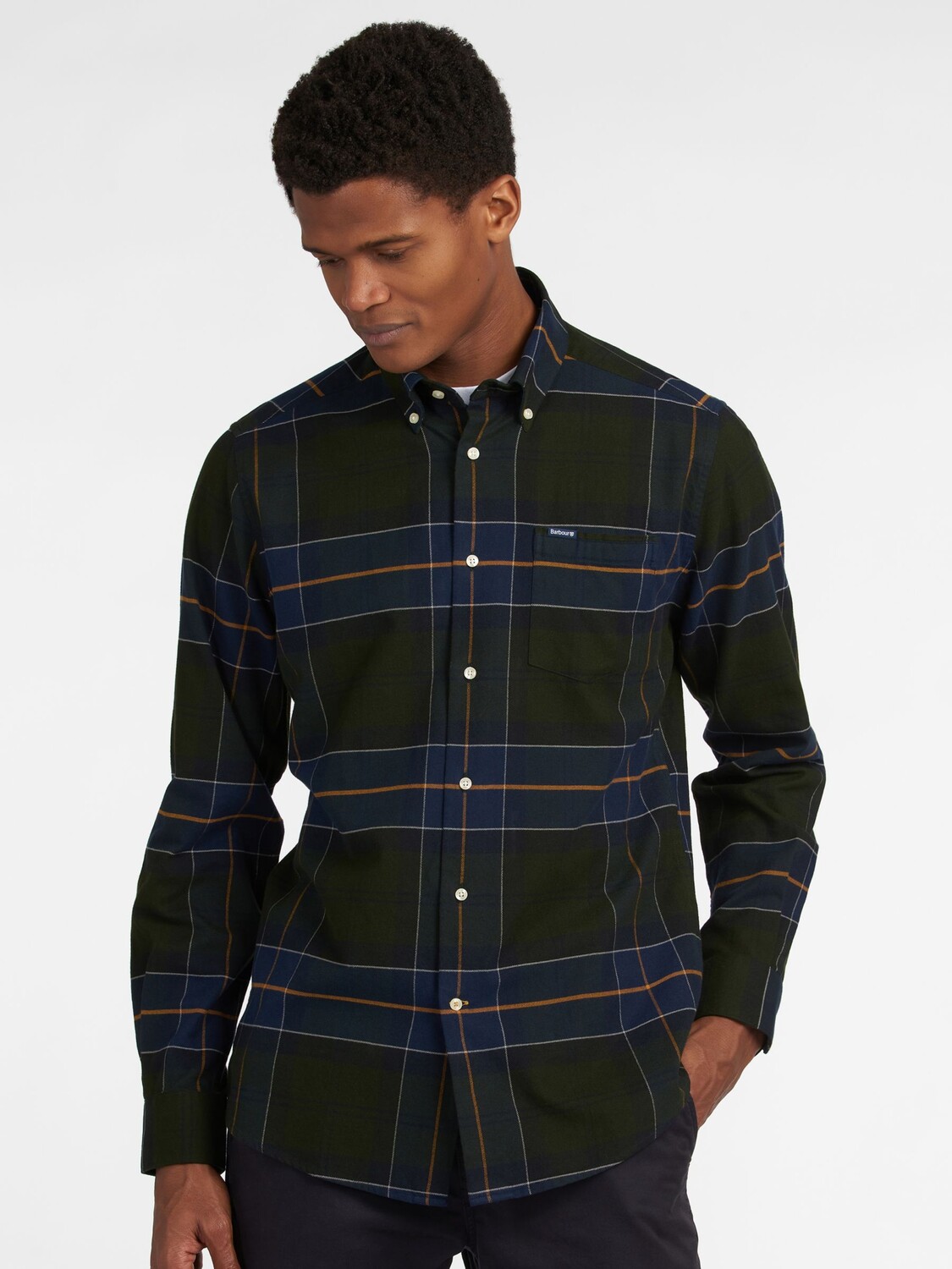 

Рубашка в клетку Barbour Lutsleigh, Лесной