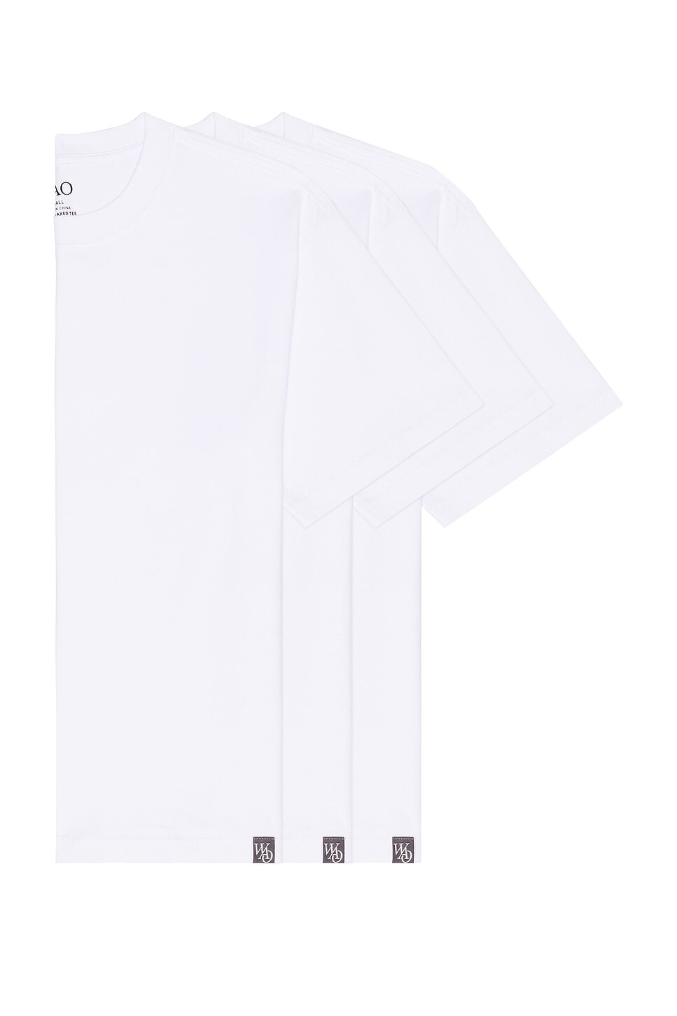 

Футболка мужская The Relaxed Tee 3 Pack Wao, белый