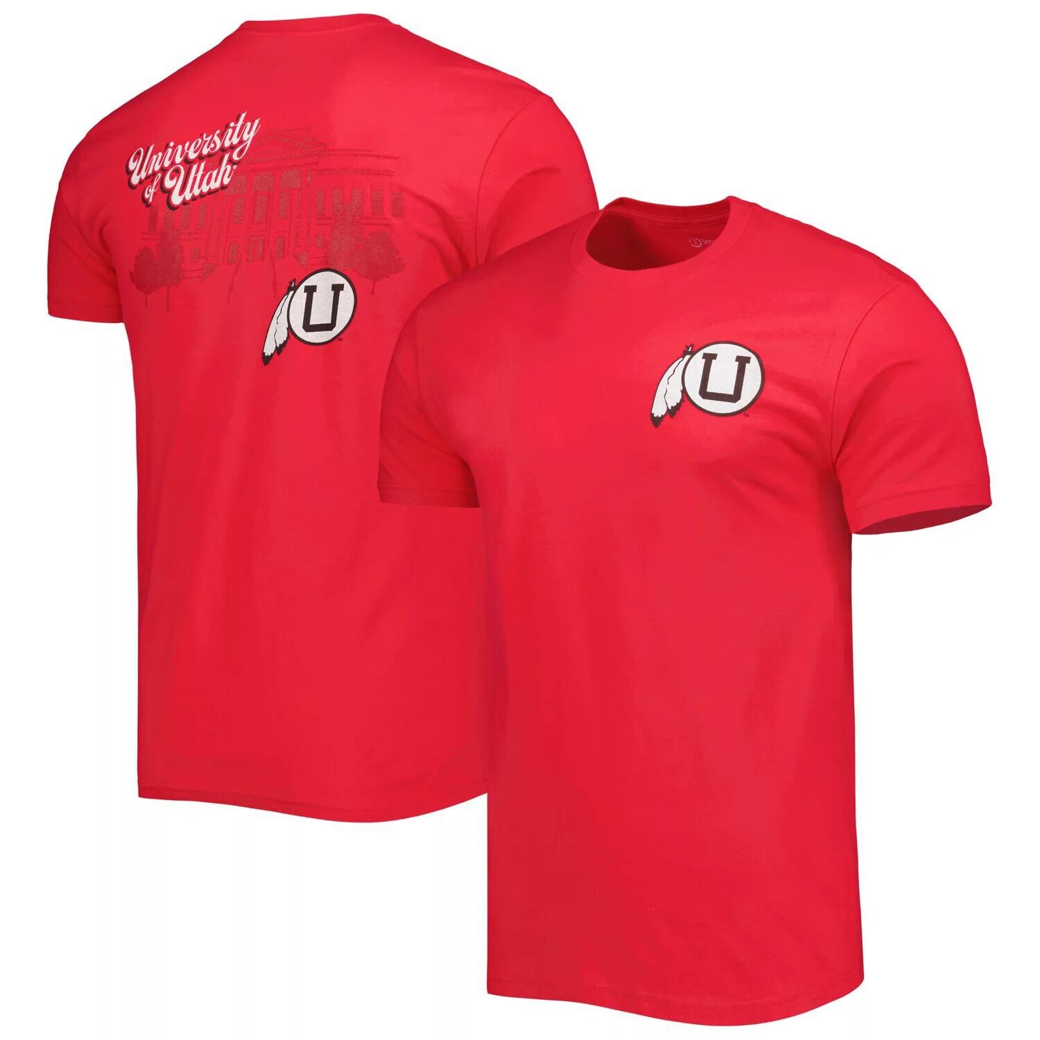 

Мужская красная футболка Utah Utes Vault Premium Premium