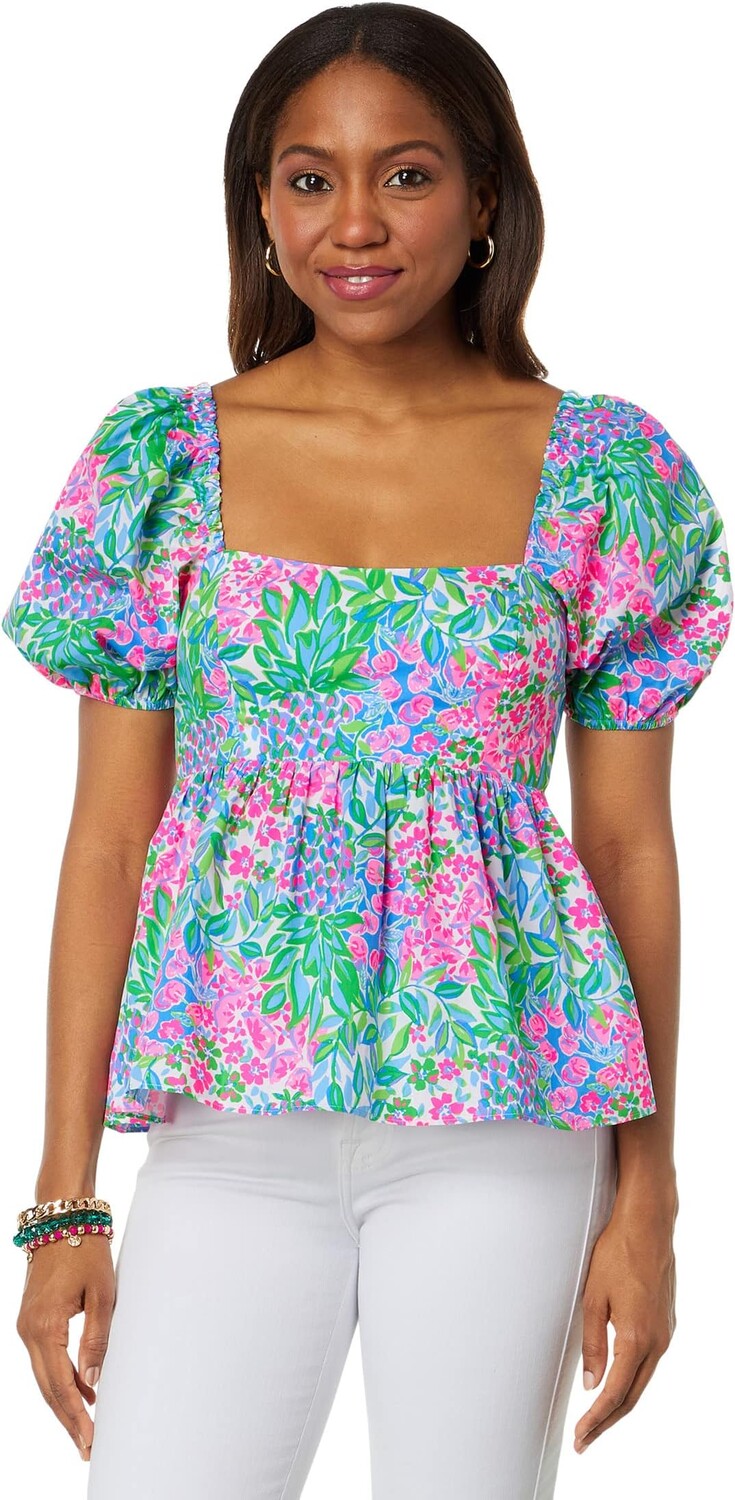 

Кей Топ Lilly Pulitzer, цвет Multi A Cherry On Top