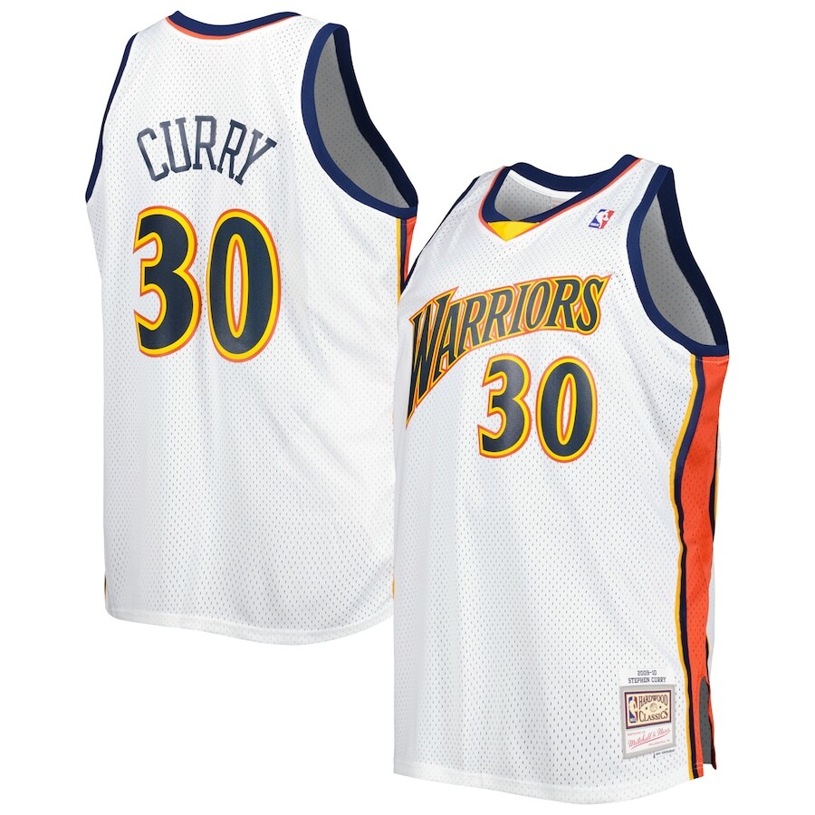 

Джерси Mitchell & Ness Golden State Warriors, белый