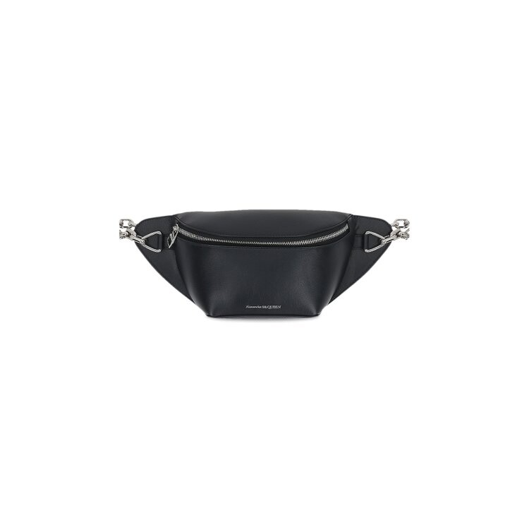 

Сумка Alexander McQueen Biker Bumbag, черный