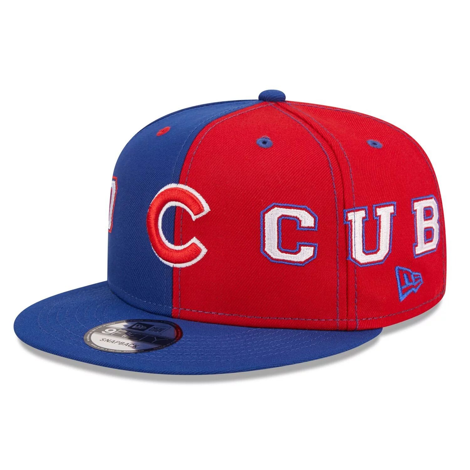 

Мужская бейсболка New Era Royal/Red Chicago Cubs Team Split 9FIFTY Snapback