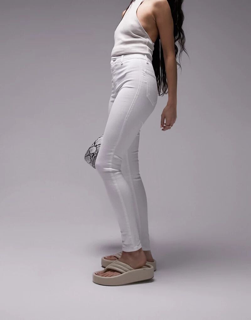

Белые джинсы Topshop Joni