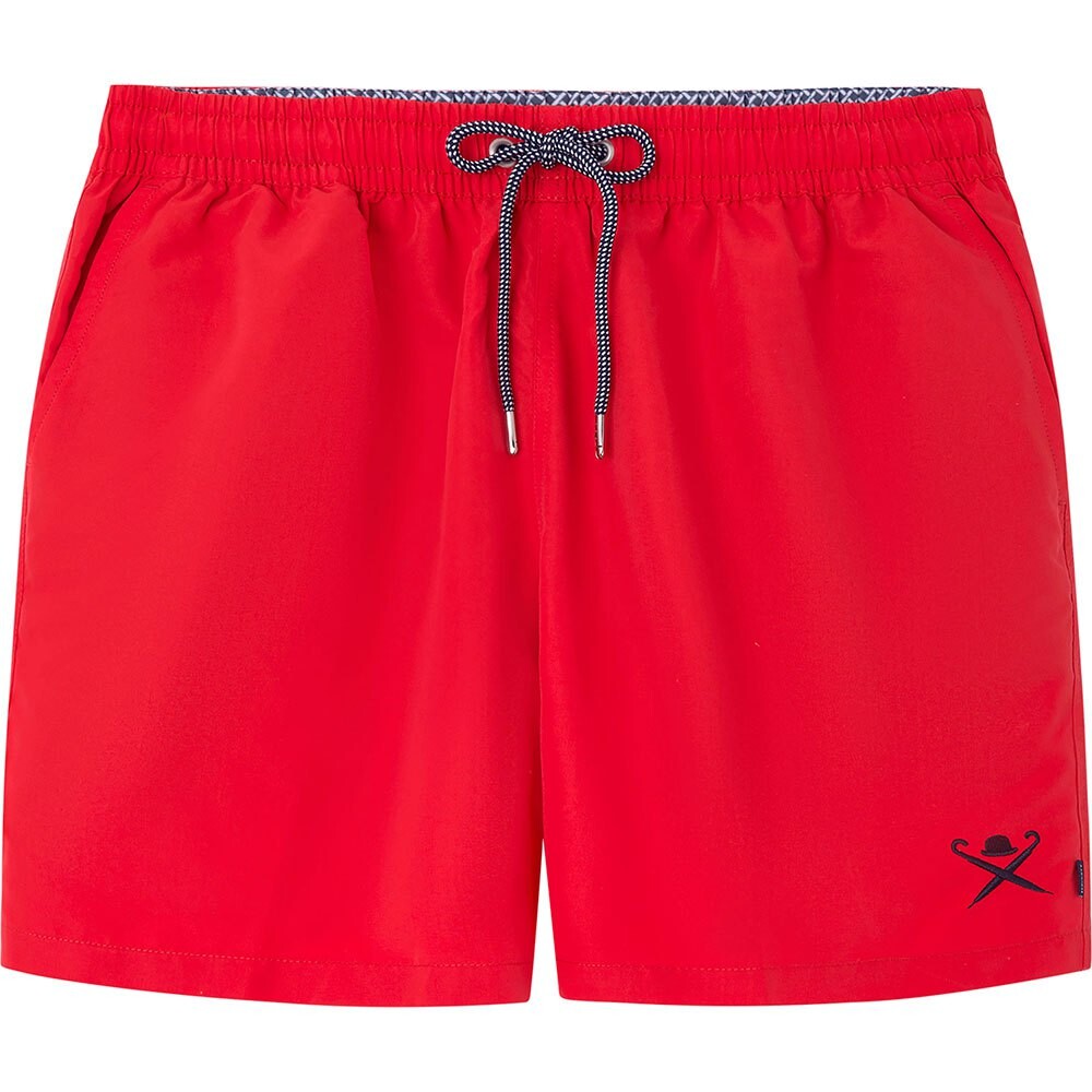 

Шорты для плавания Hackett Logo Solid Swimming Shorts, красный
