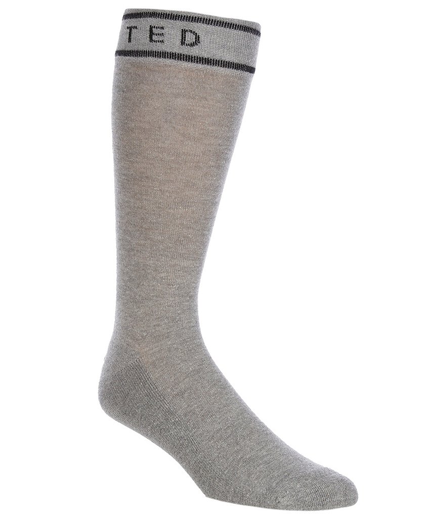 Классические носки до середины икры с логотипом Ted Baker London, серый
