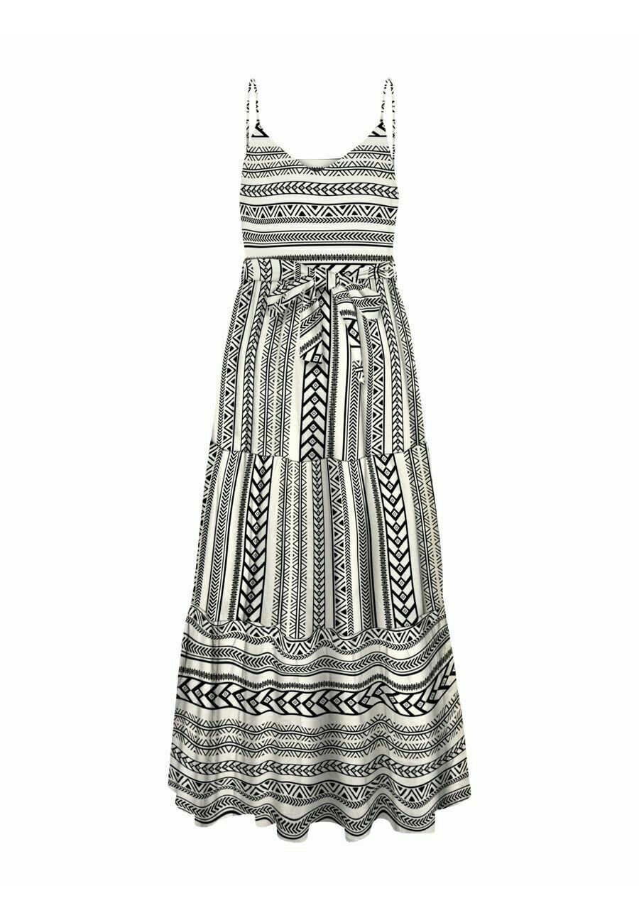 

Длинное платье Vero Moda, бежевый меланж
