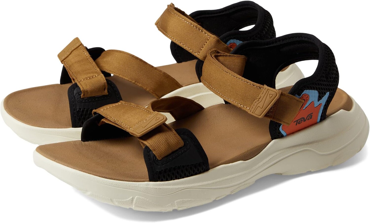 

Сандалии Zymic Teva, цвет Honey Brown/Black