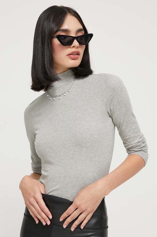 

Компания Холлистер длинный рукав Hollister Co., серый