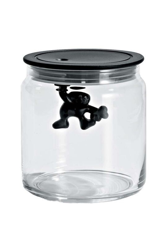 

Контейнер с крышкой Gianni Achromatics Alessi, черный