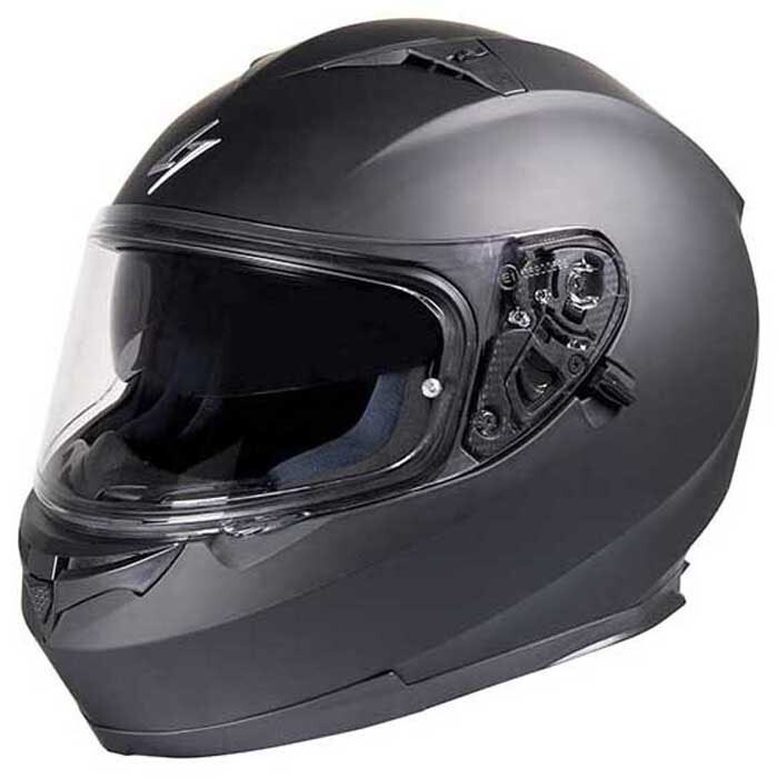 

Шлем полнолицевой Stormer ZS-801 Solid, черный