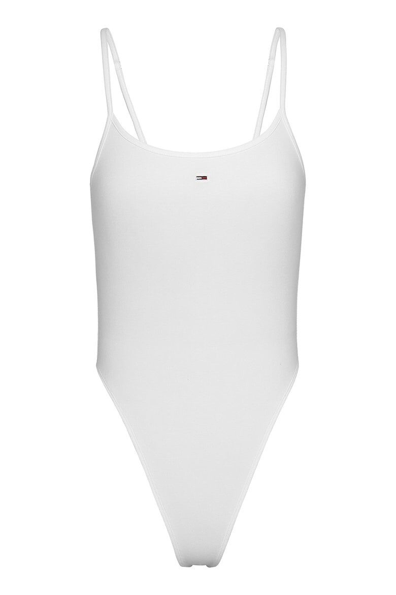 

Боди из органического хлопка с логотипом Tommy Jeans, белый