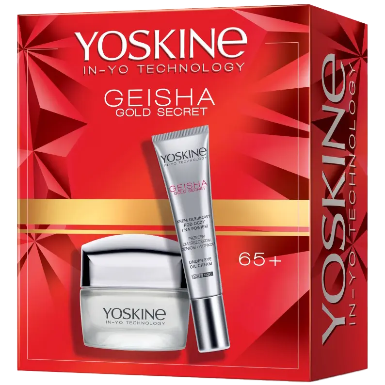 

Набор: крем для лица дневной и ночной Yoskine Geisha Gold Secret, 15 мл