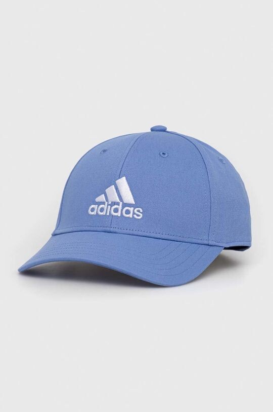 

Бейсболка из хлопка adidas, синий