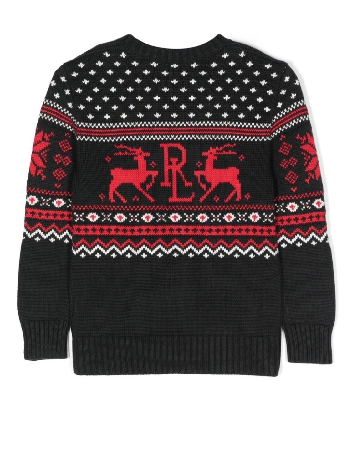 

Ralph Lauren джемпер Reindeer, черный