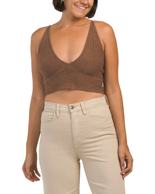 

Укороченный топ на бретелях Mirtha Mink Pink, цвет Copper