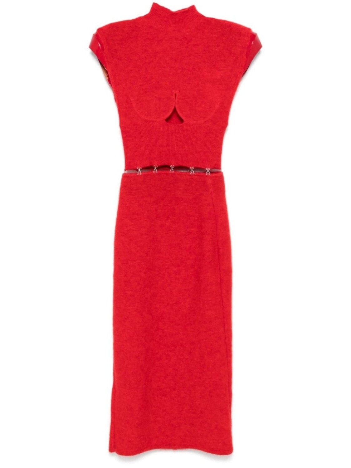 

Платье миди Sportmax Albino, красный