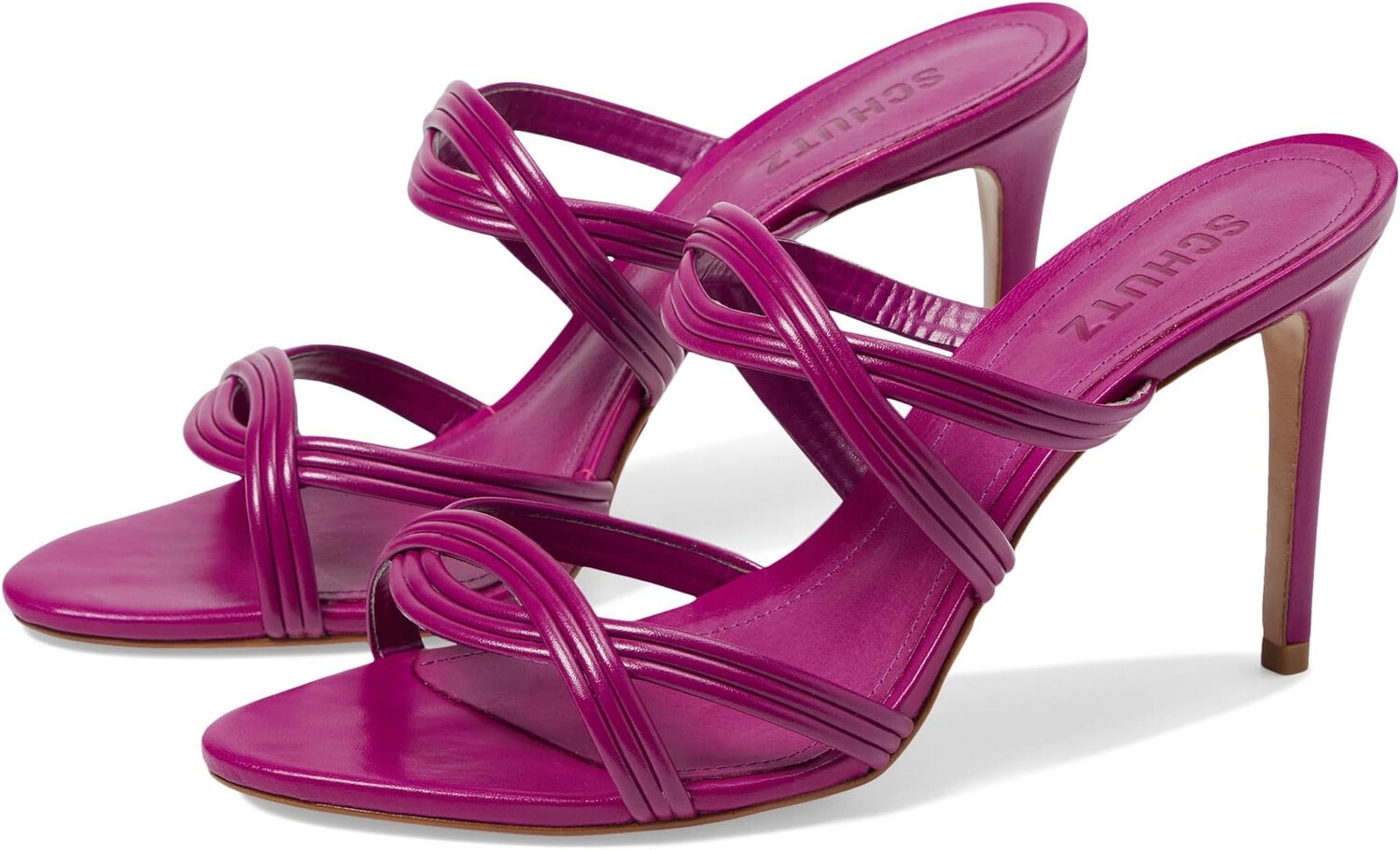 

Босоножки Brynn Casual Schutz, цвет Cerise Pink