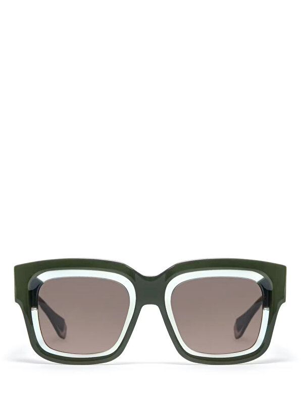 Dazzle 6823 7 прямоугольные зеленые женские солнцезащитные очки Gigi Studios