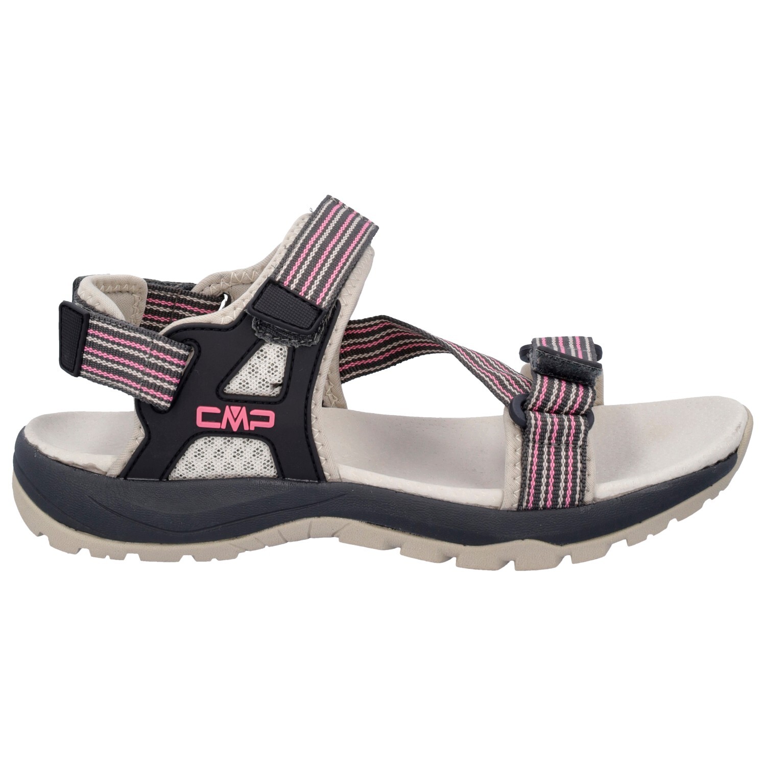 

Сандалии Cmp Women's Khalys, цвет Nero/Pink Fluo