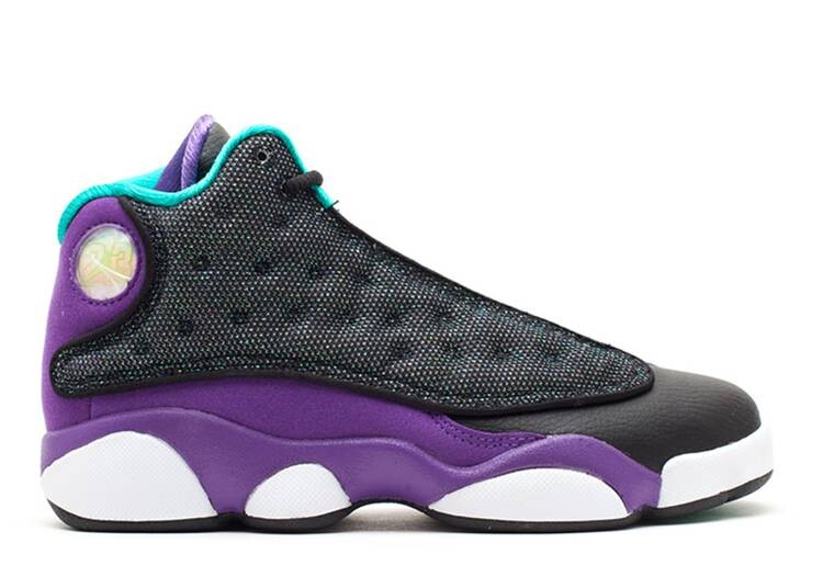 

Кроссовки AIR JORDAN 13 RETRO PS 'VIOLET TEAL', черный