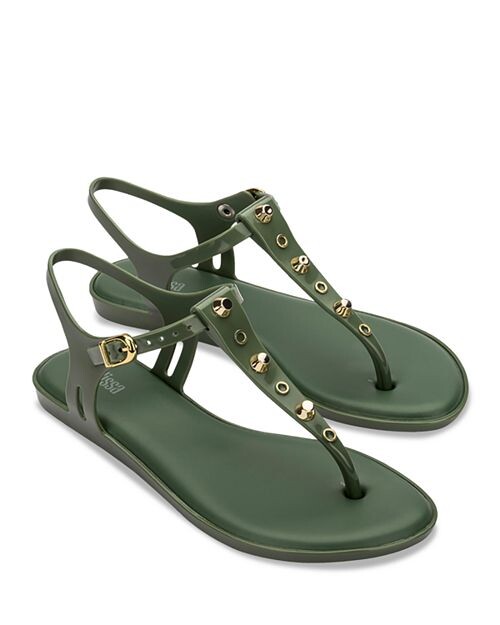 

Женские сандалии Solarad с декорированными ремешками Melissa, цвет Green